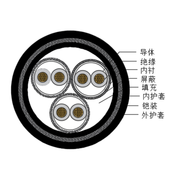 銅芯交聯(lián)聚乙烯絕緣低煙無(wú)鹵船用儀表電纜-CHJPPJ85/SC-150/250V、CHJPPF86/SC-150/250V